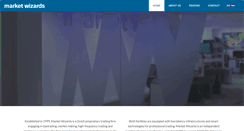 Desktop Screenshot of marketwizards.com