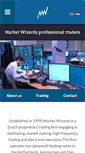 Mobile Screenshot of marketwizards.com