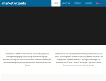 Tablet Screenshot of marketwizards.com
